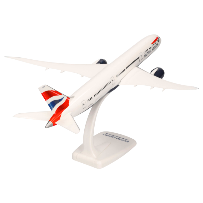 Herpa Snap-Fit Flugzeugmodell British Airways Boeing 787-900 (1:200)